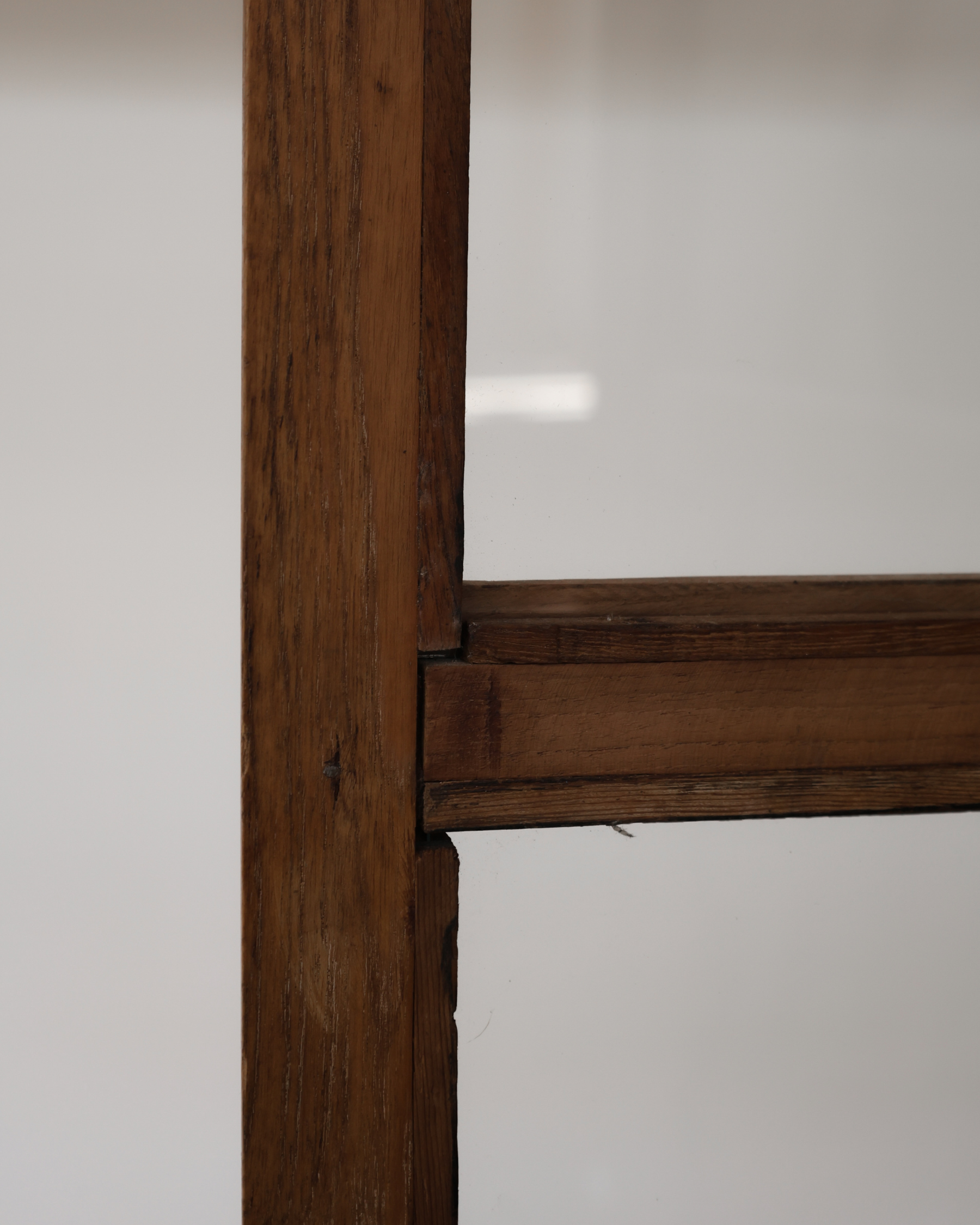 Vintage Wood and Glass Cabinet - I
